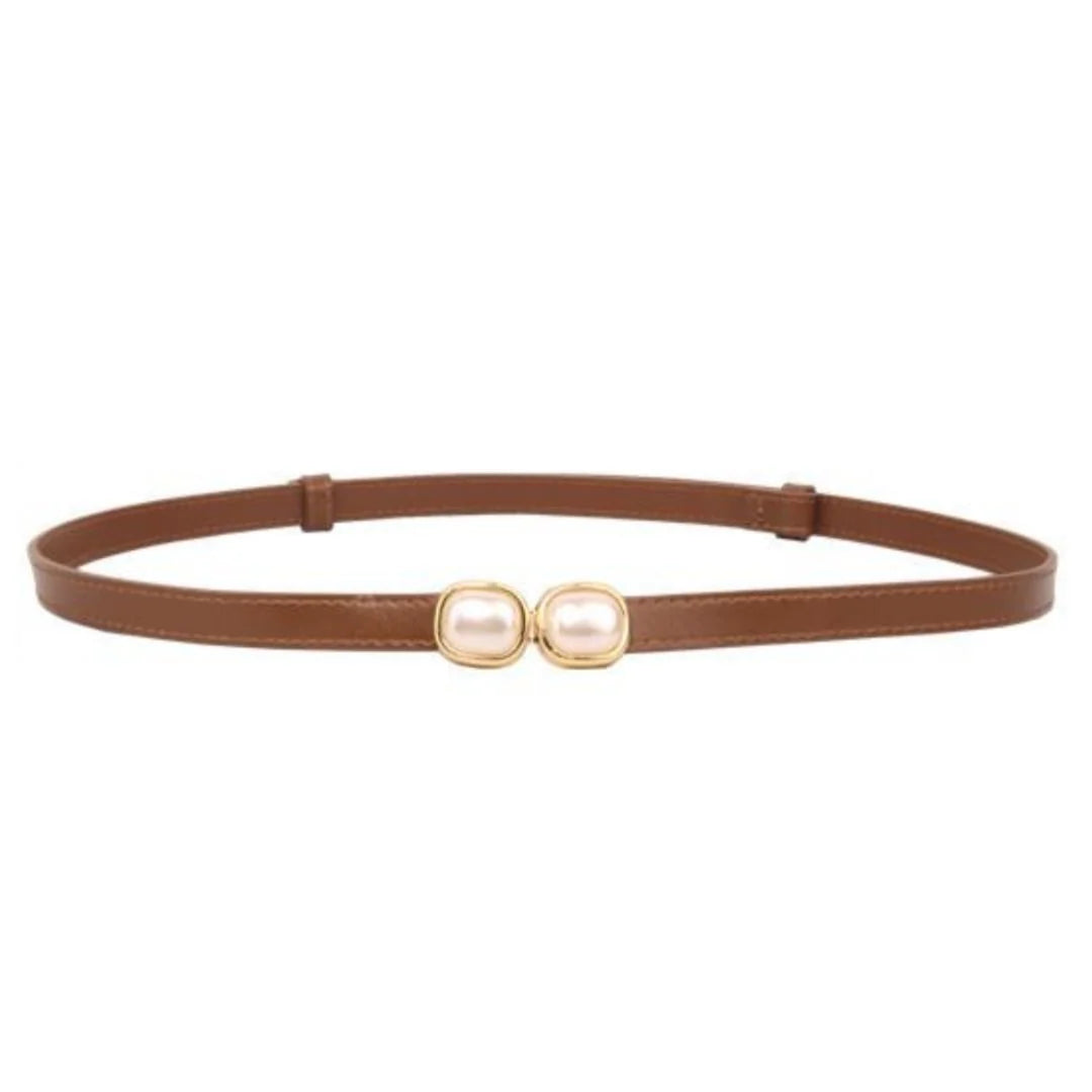 Pearl Buckle Belt