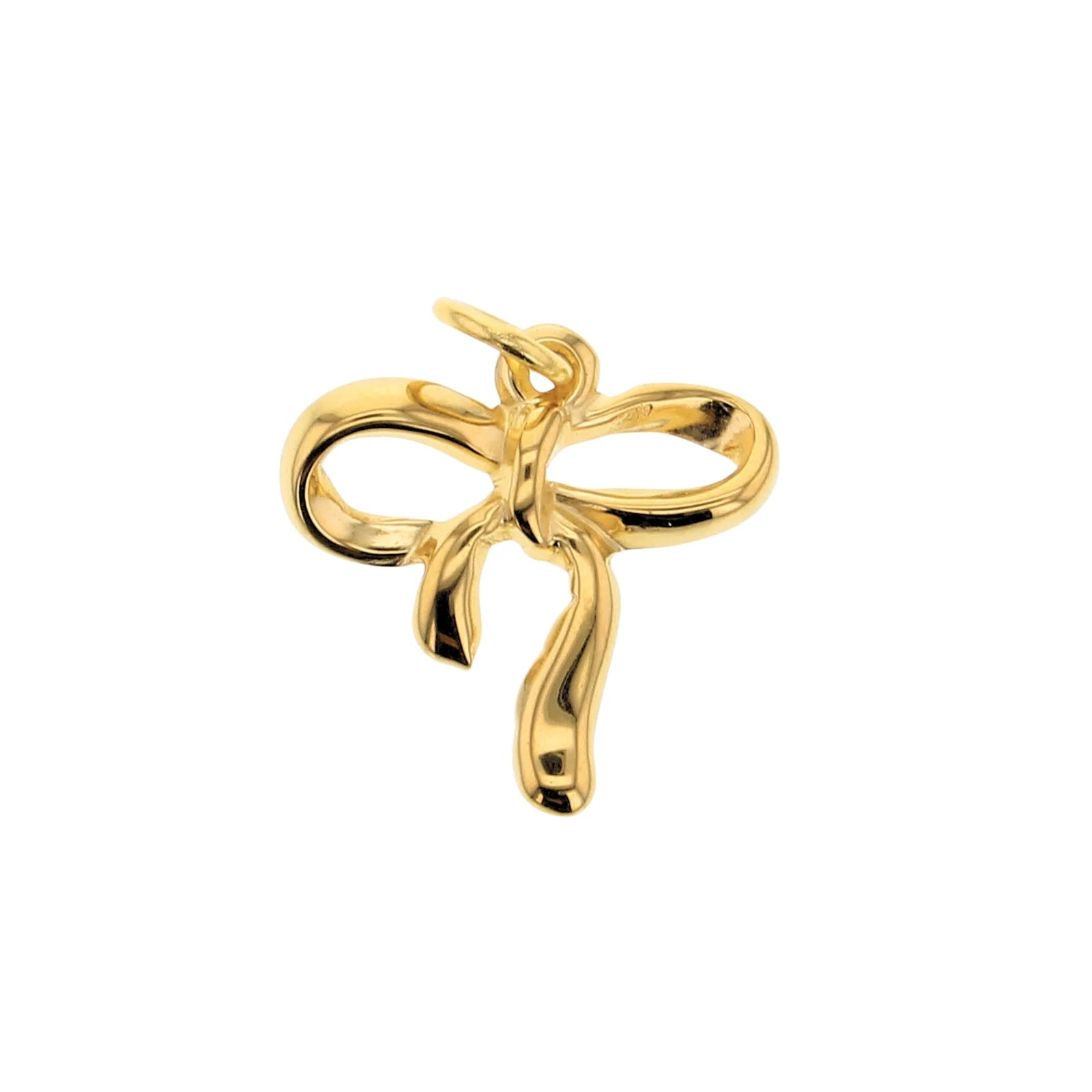 Gold Bow Charms
