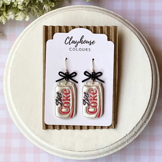 Diet Coke Earrings