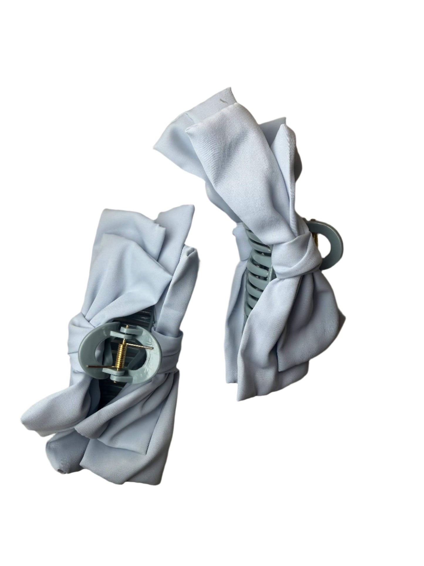 Satin Bow Hair Clip