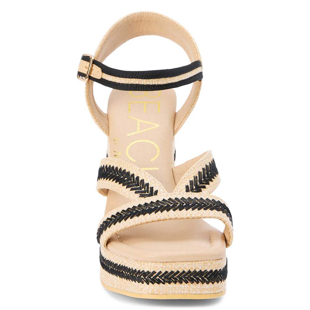 Adelaide Raffia Platform Heel - Natural | Matisse Footwear