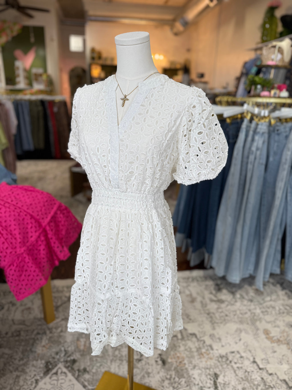 Arlet Puff Sleeve Dress