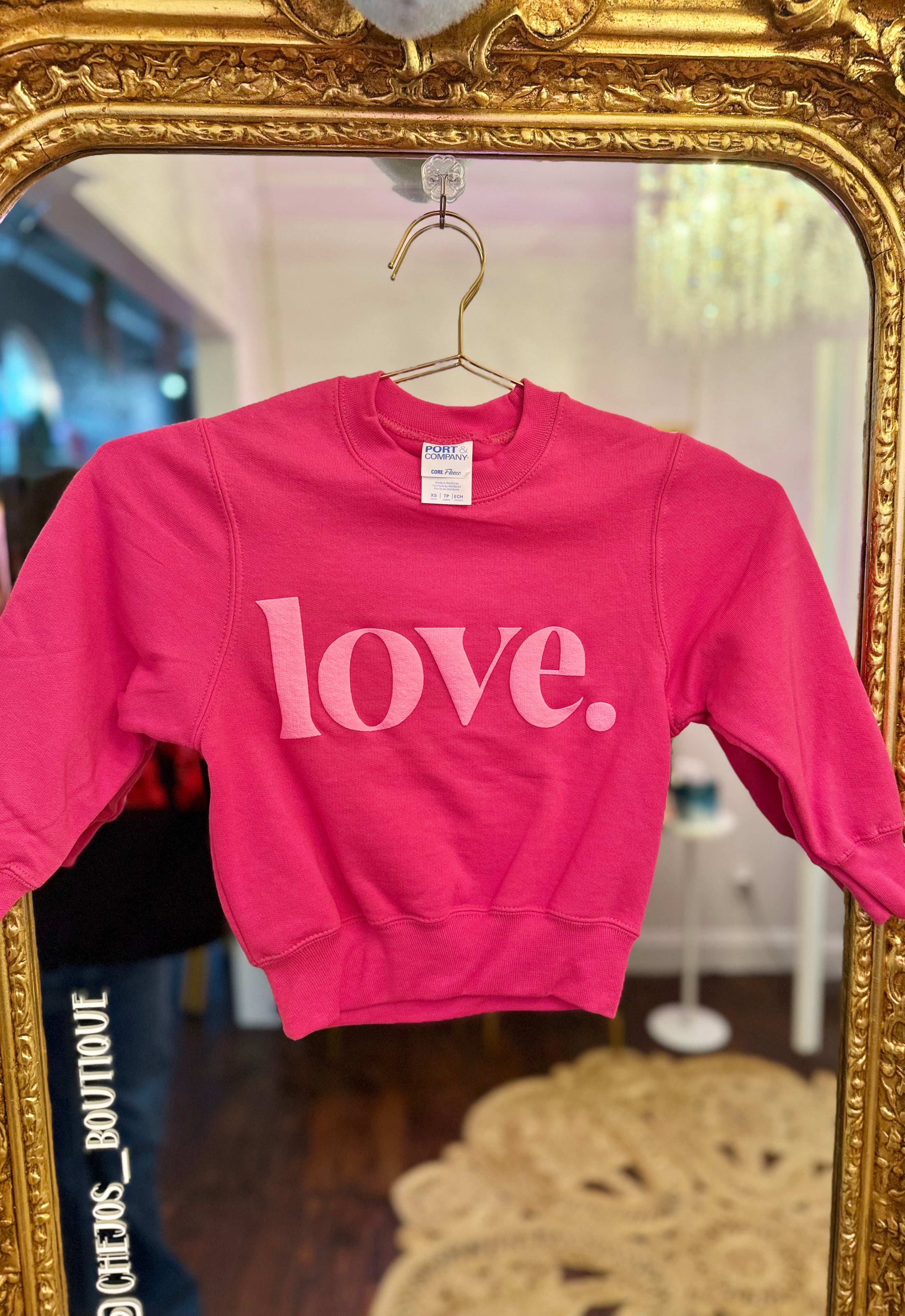 Love Puff Sweatshirt