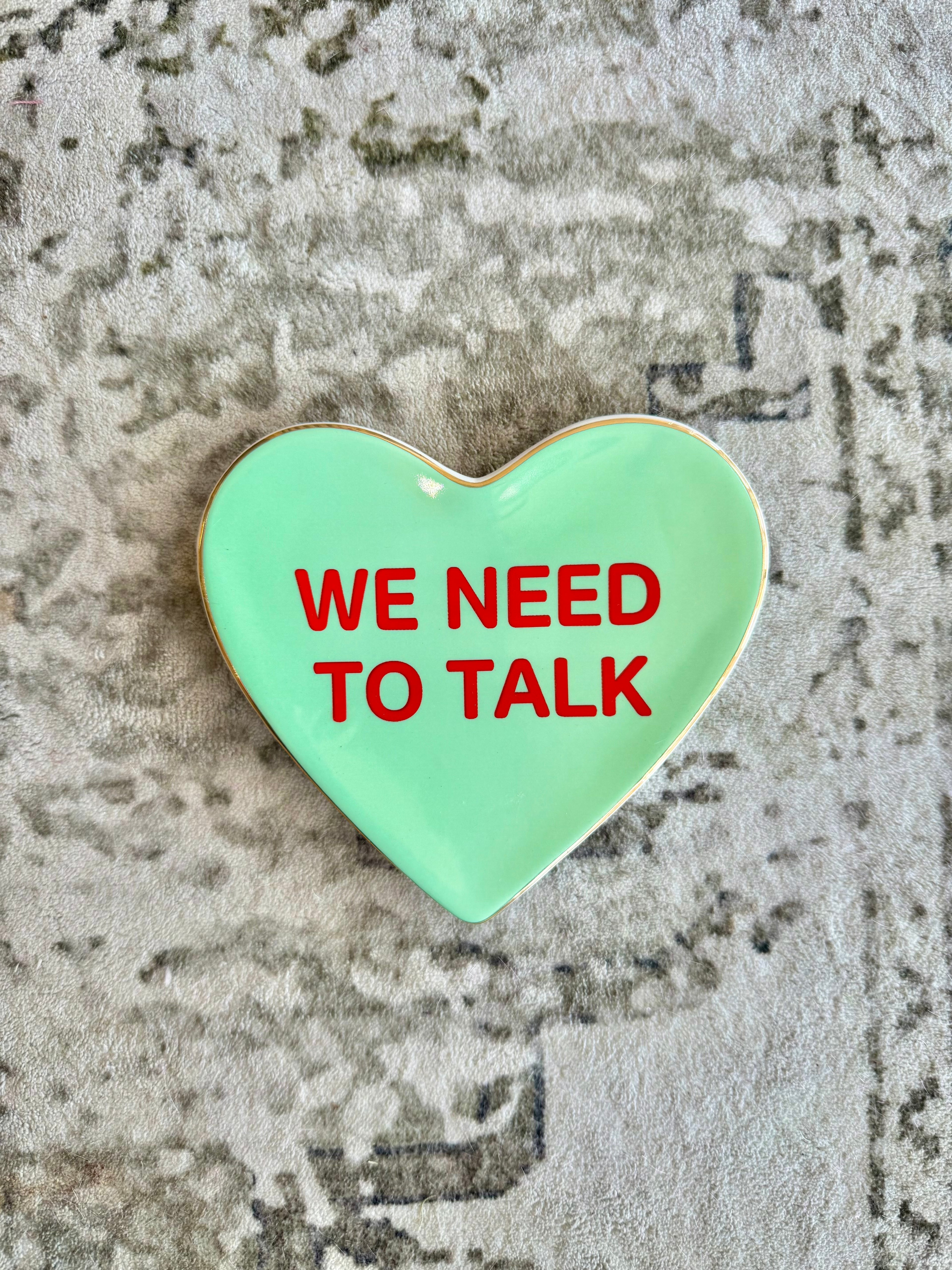Conversation Heart Trinket Trays | 1 Tray