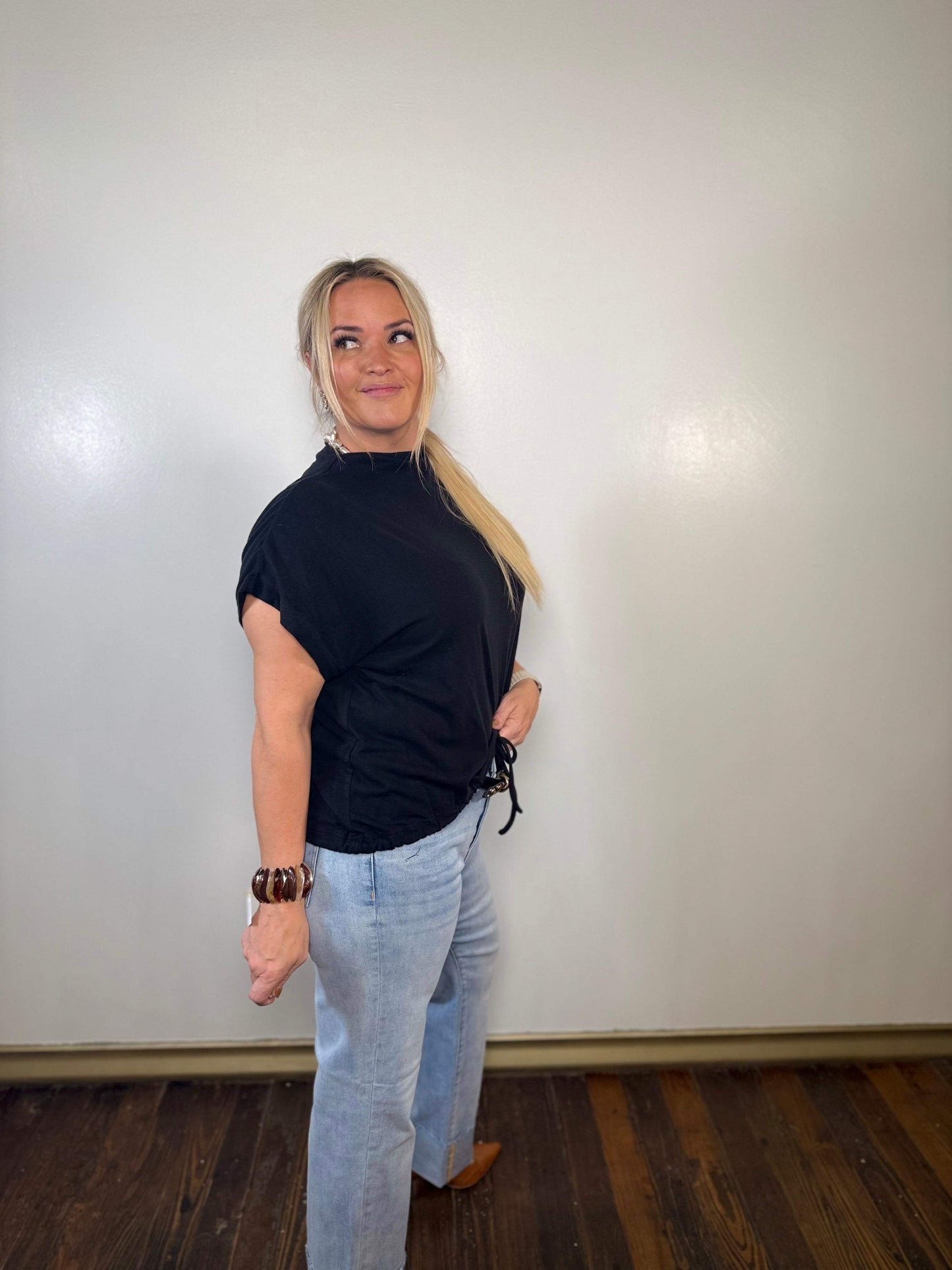 Avianna Drawstring Waist Blouse