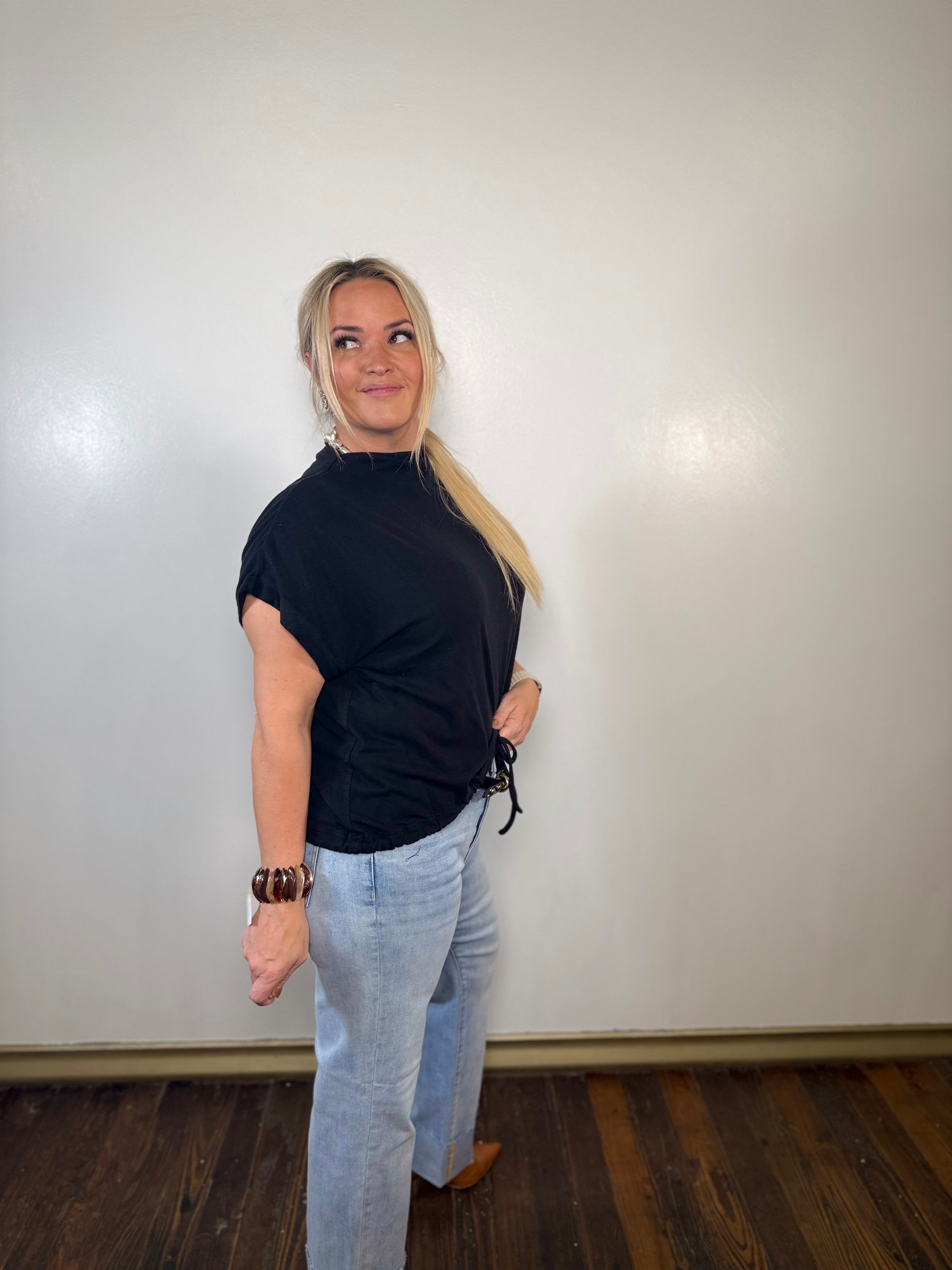 Avianna Drawstring Waist Blouse