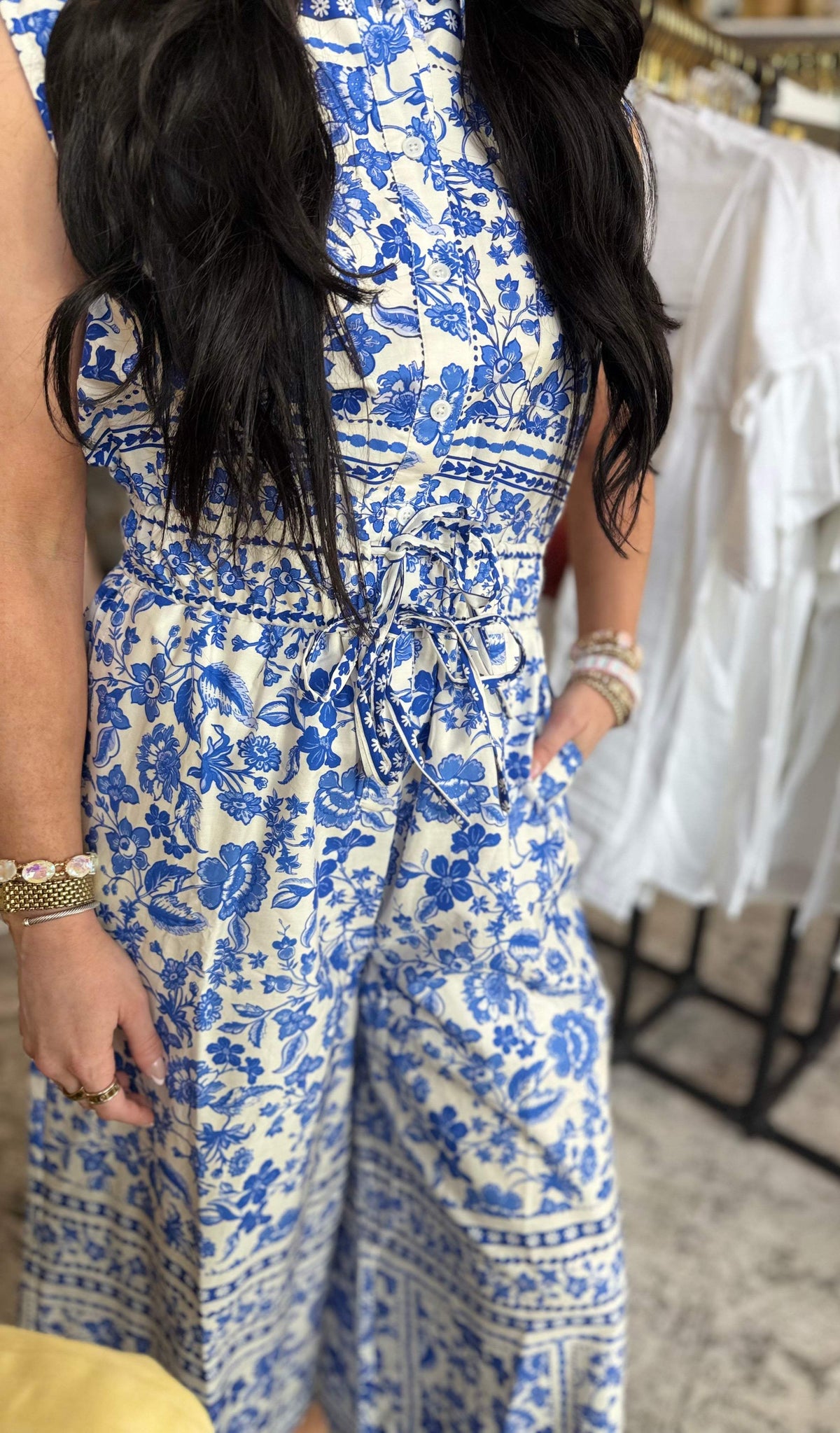 Mina Royal Blue Jumpsuit