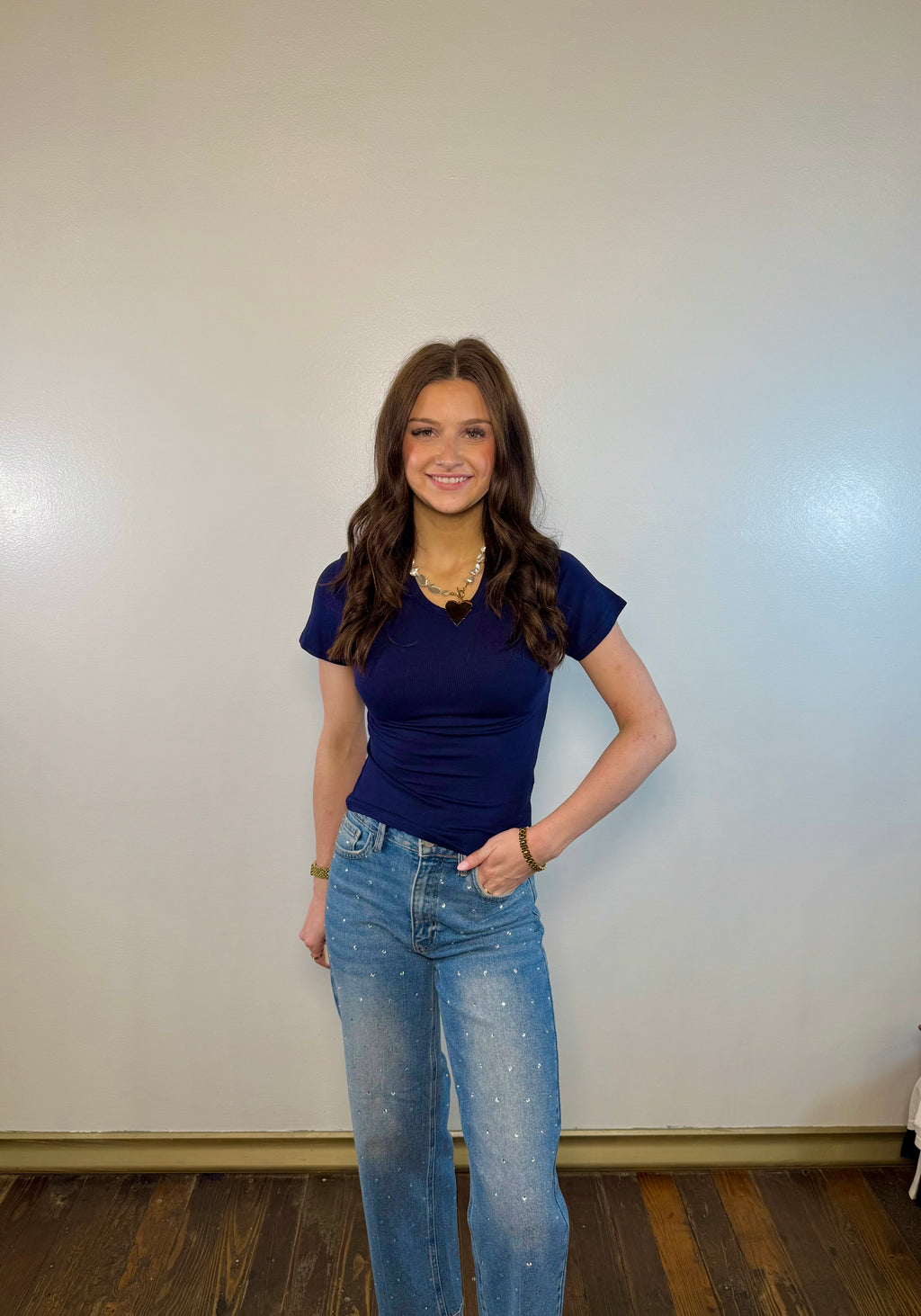 Ronan Fitted Crop Tee
