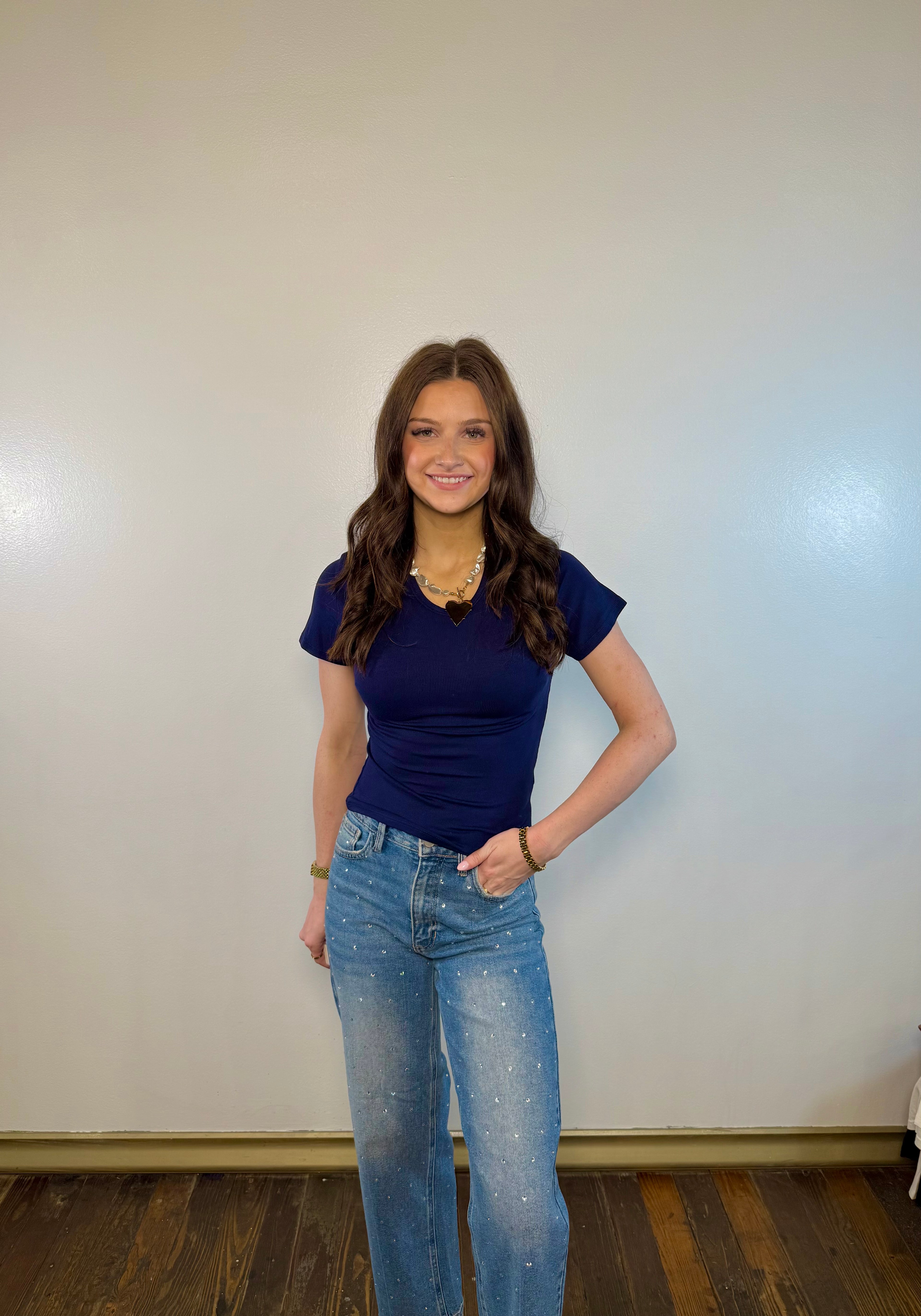 Ronan Fitted Crop Tee