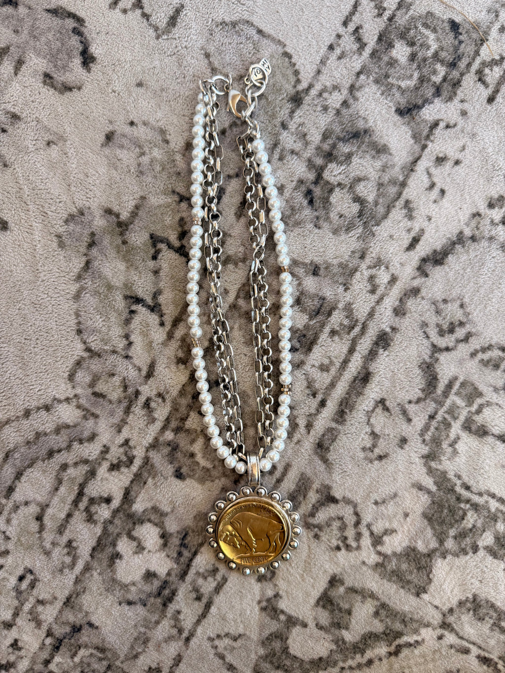 Free Spirit Layered Vintage Coin Necklace