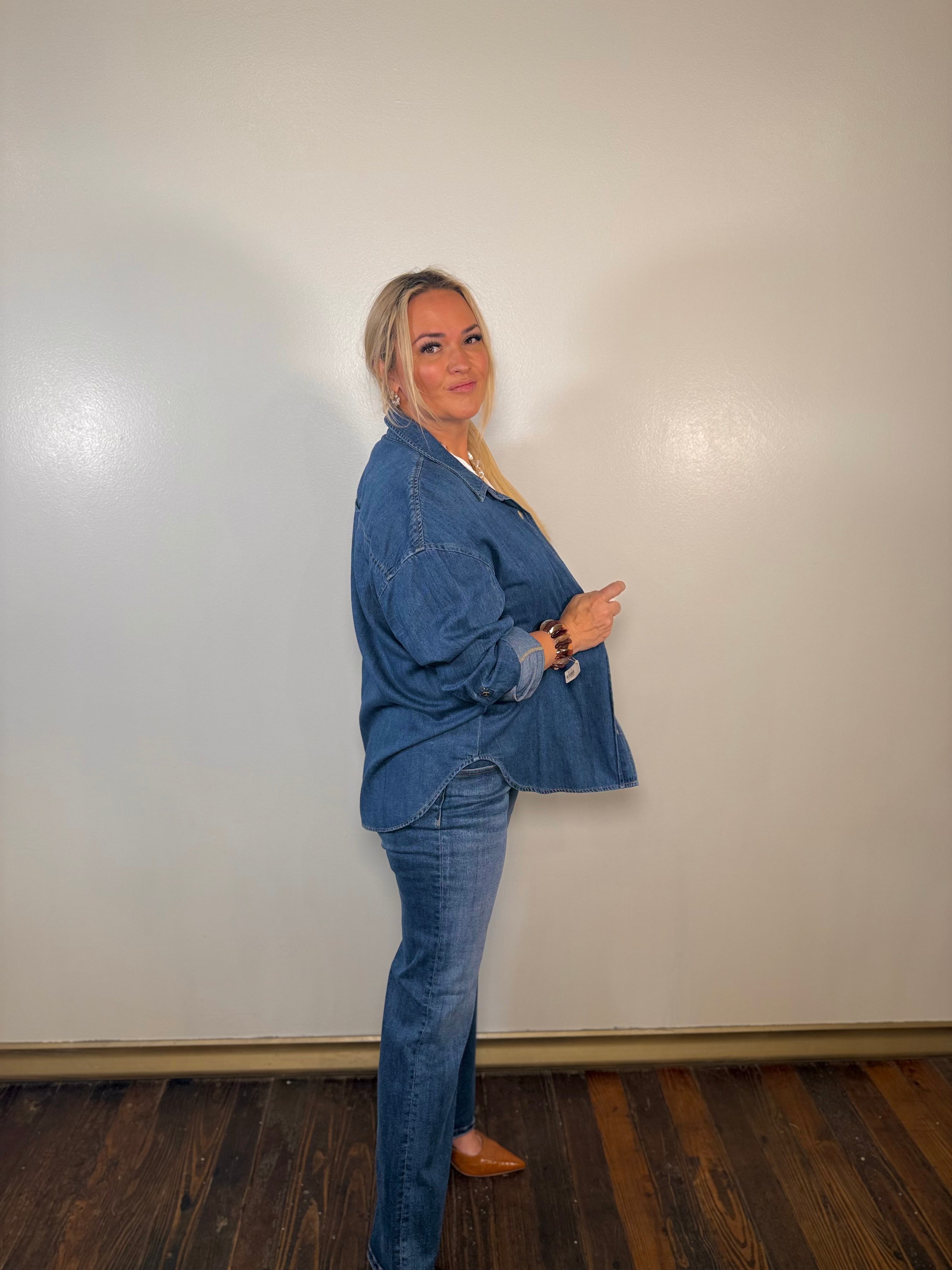 Leighton L/S Patch Pocket Button Down | Kut from the Kloth