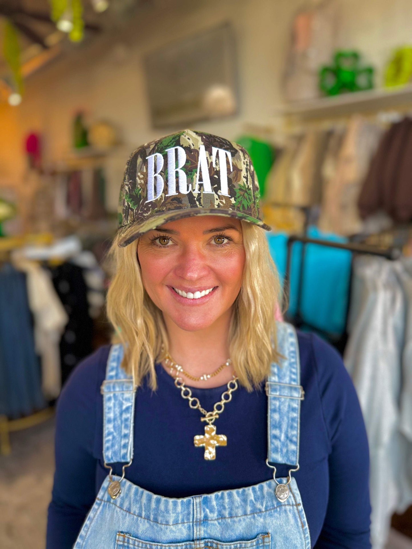Brat Embroidered Trucker Hat