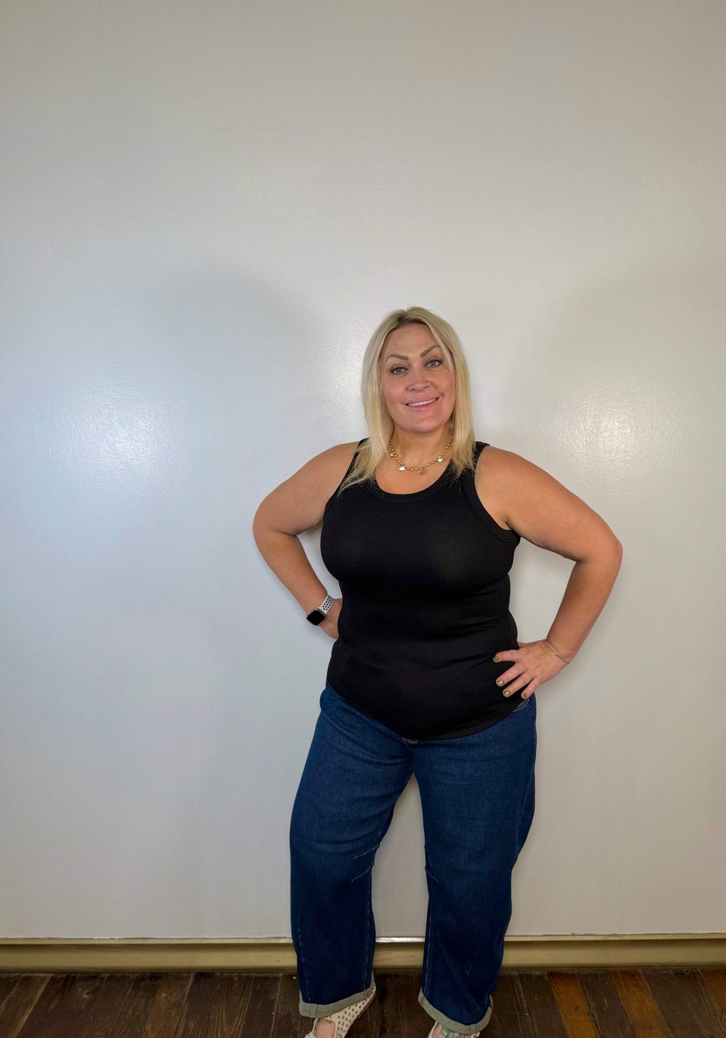 Slouchy Crop Barrel Textured Jeans | Risen Jeans | PLUS SIZE AVAILABLE