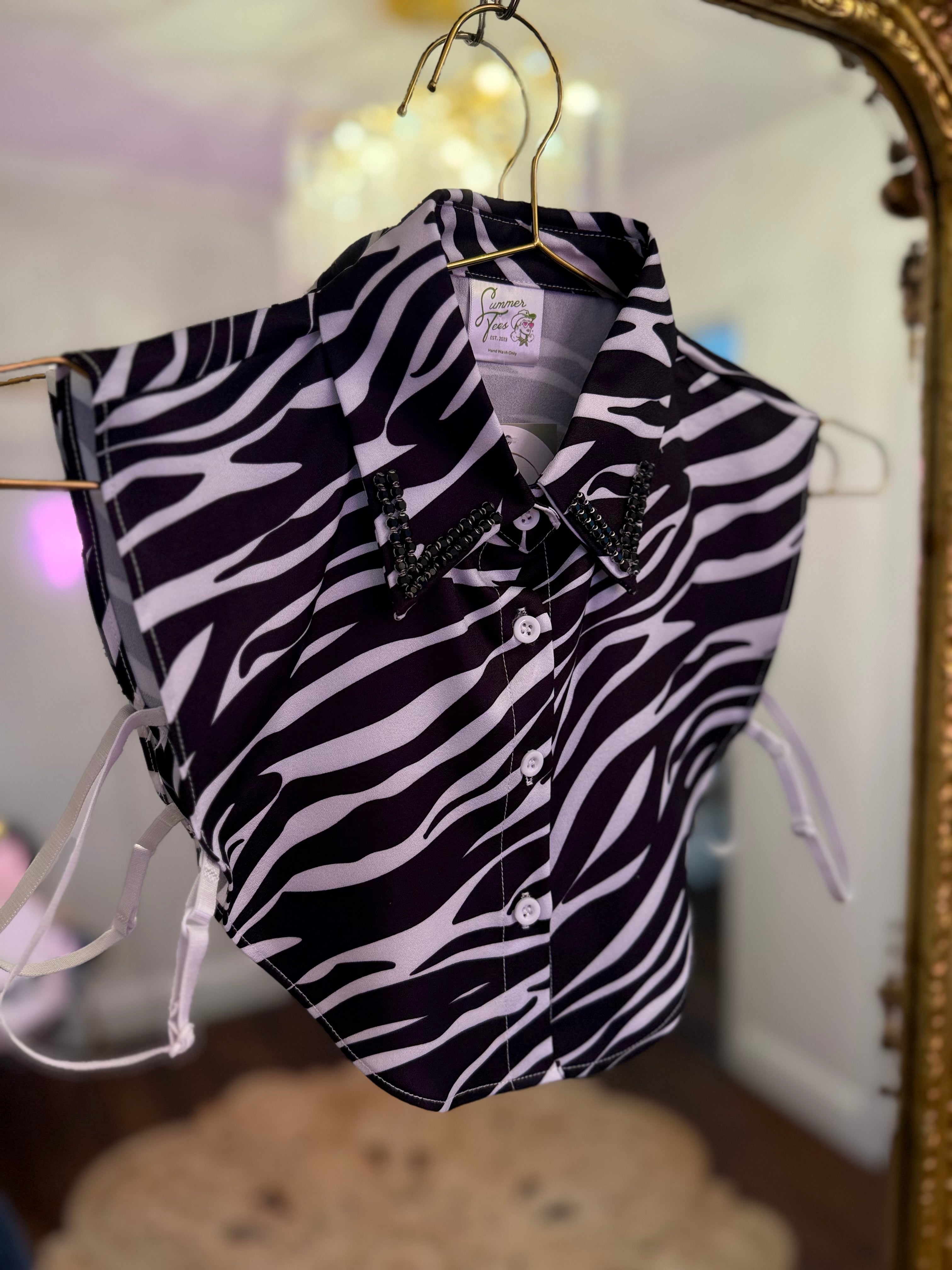 Dickey Bib Corporate Collar Top