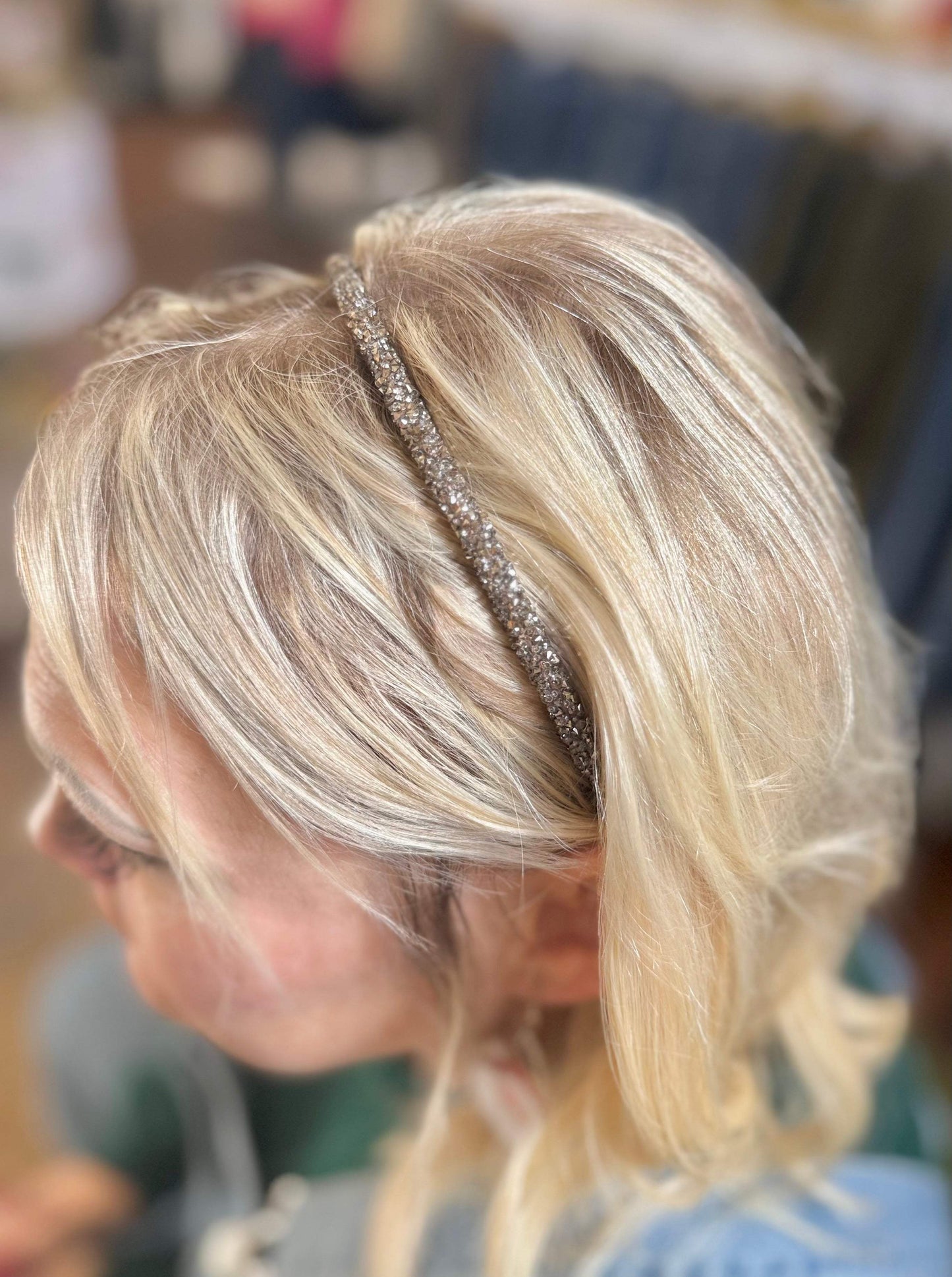 Skinny Rhinestone Headband