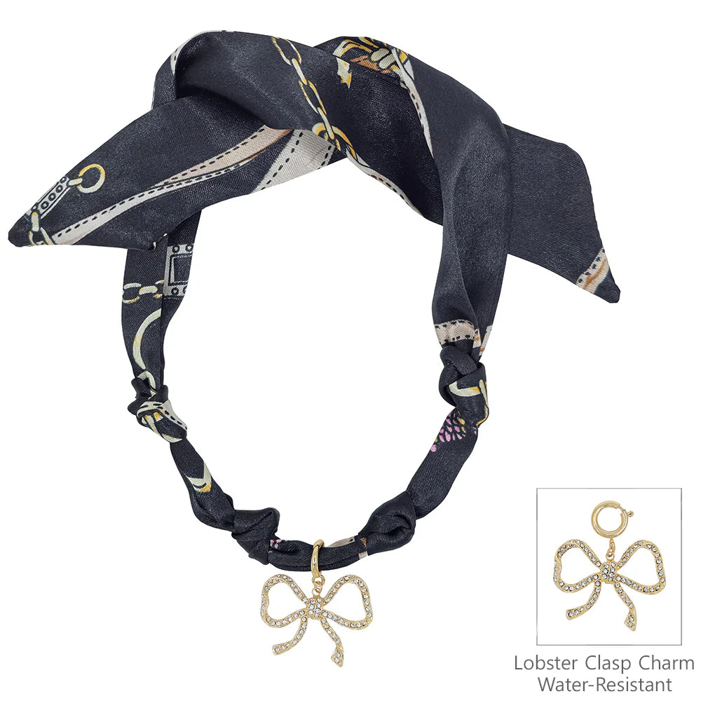 Rae Bow Scarf Necklace