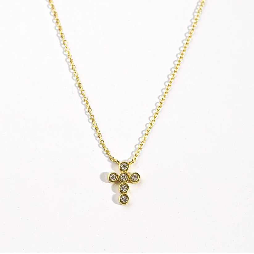 Baby Cross Necklace | Allison Avery