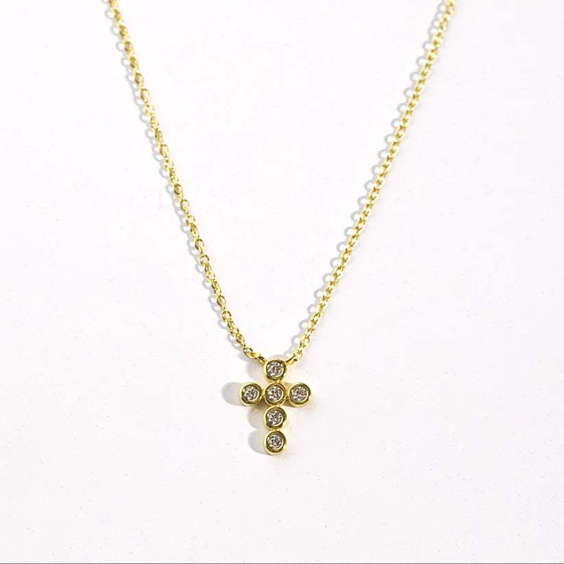 Baby Cross Necklace | Allison Avery
