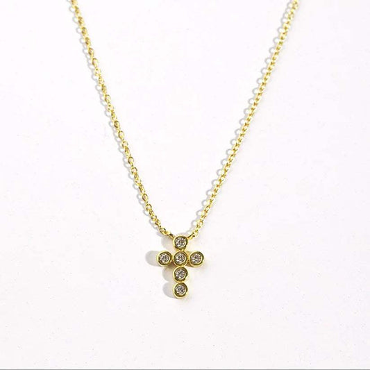 Baby Cross Necklace | Allison Avery