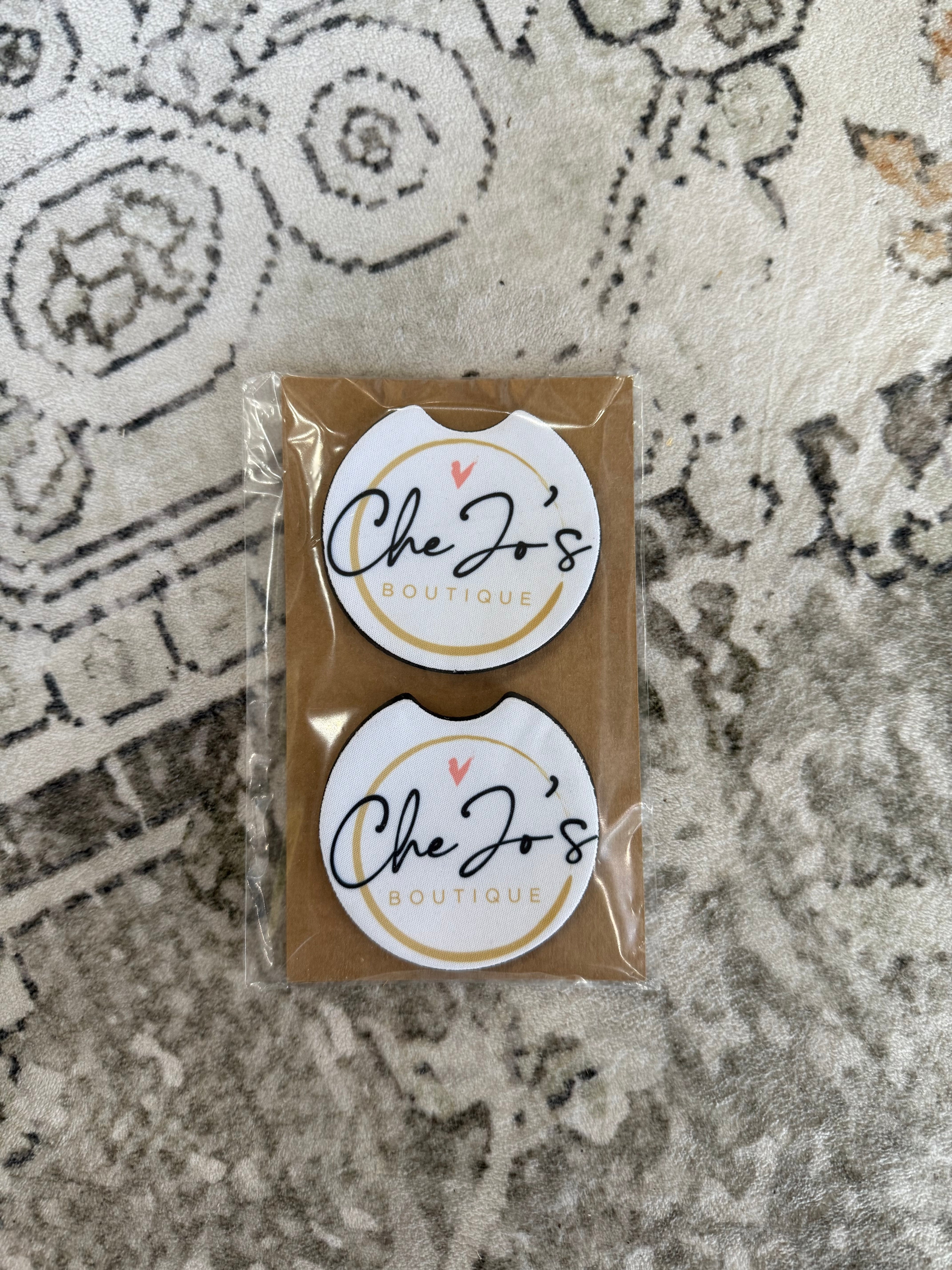 Che Jo's Car Coasters
