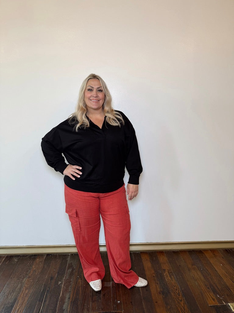 Taylor Luxe Knit Pullover | PLUS SIZE AVAILABLE