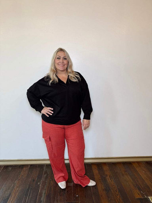 Taylor Luxe Knit Pullover | PLUS SIZE AVAILABLE
