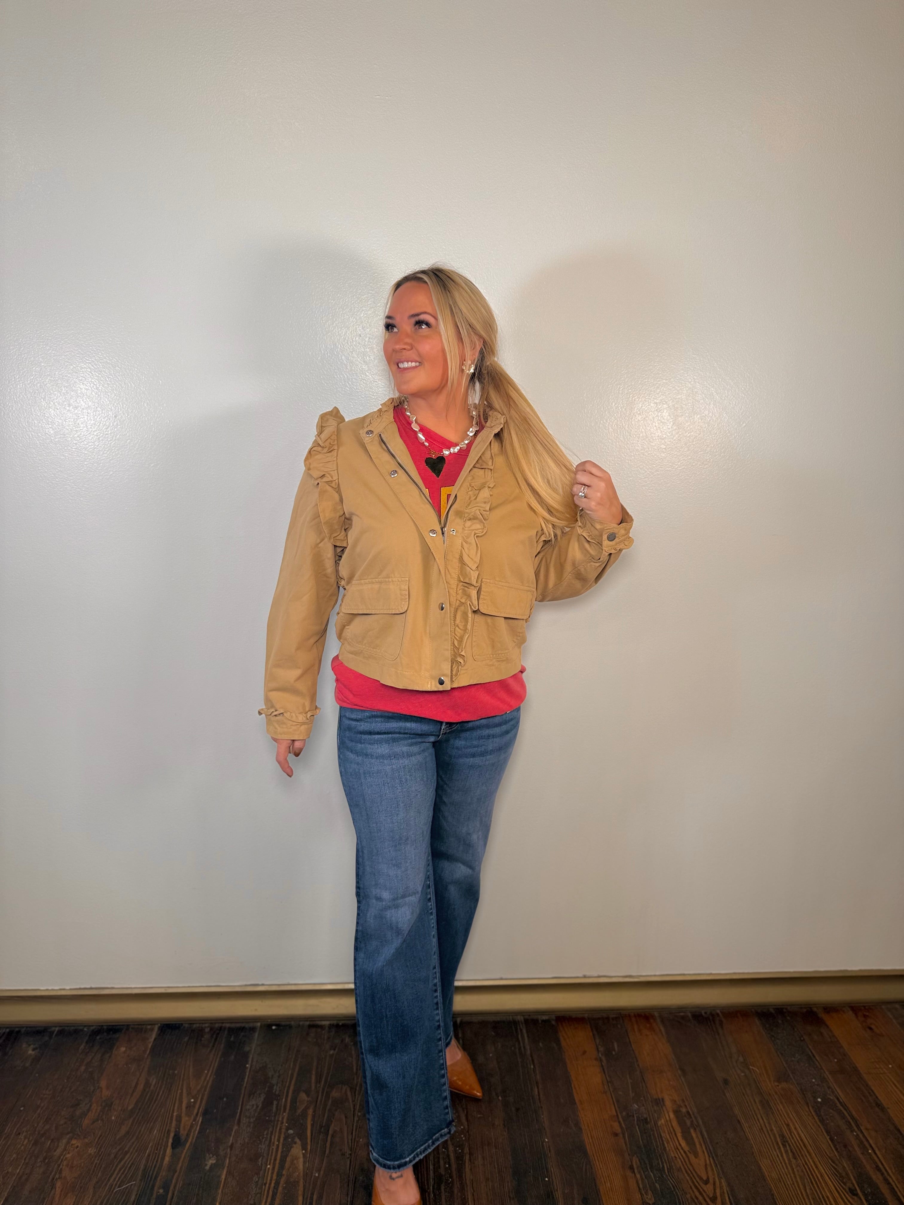 Clementine Ruffle Jacket