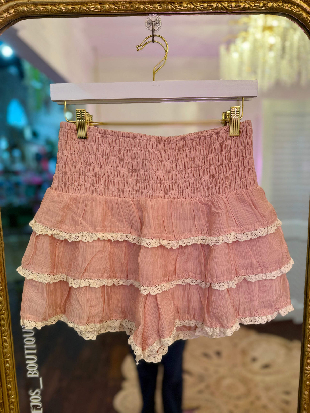 Lace Dream Tiered Ruffle Skort