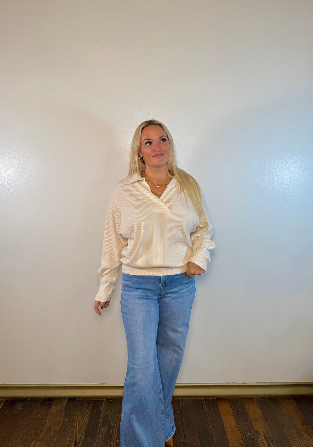 Georgina Ribbed Pullover