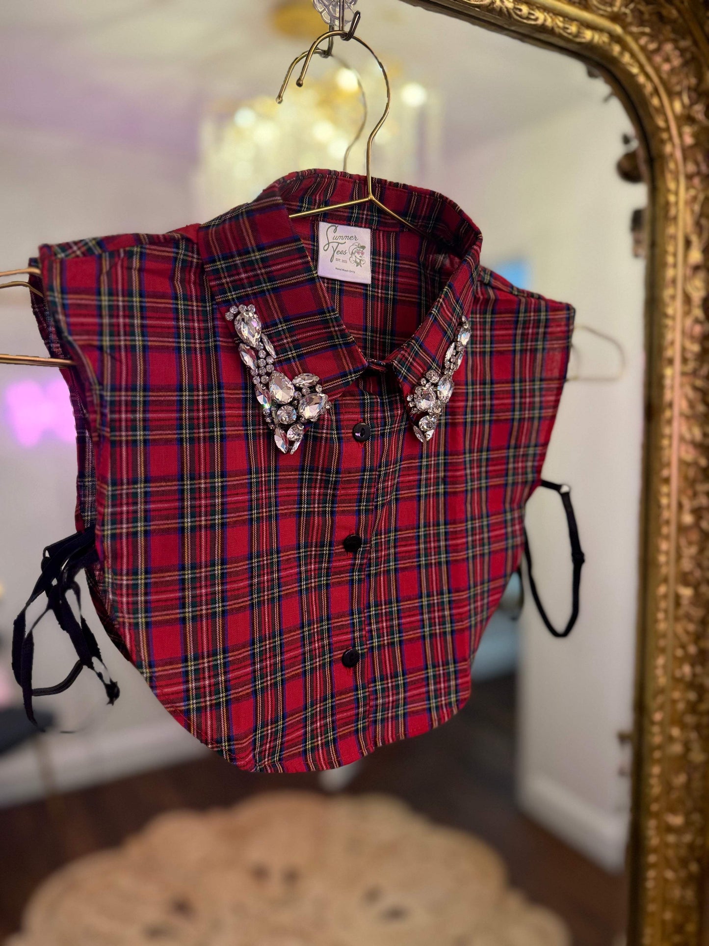 Dickey Bib Corporate Collar Top