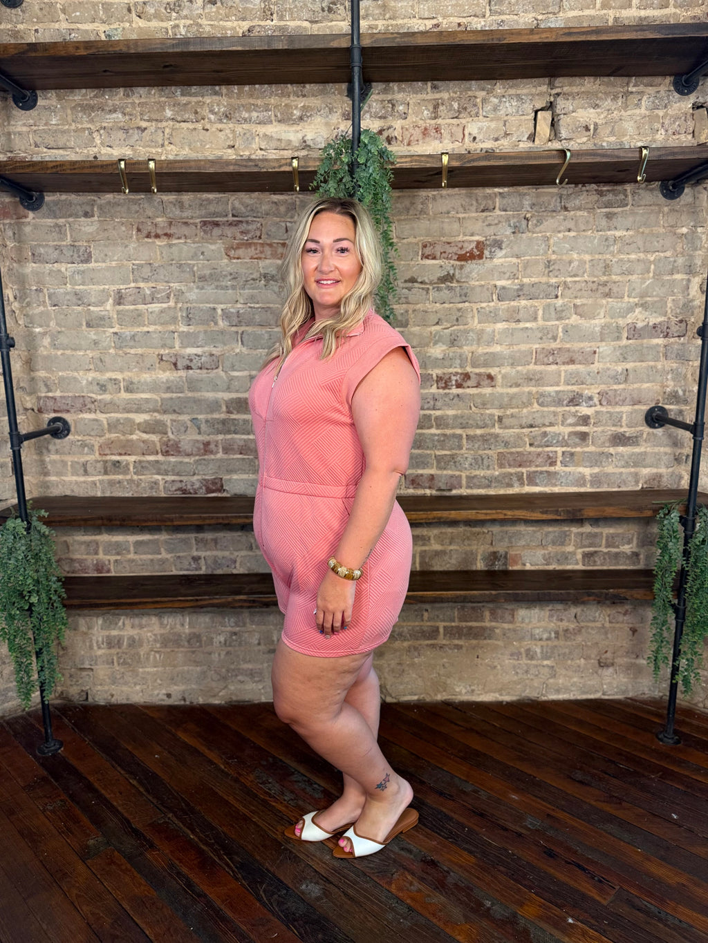 Stevie Zip-Up Romper | PLUS SIZE AVAILABLE