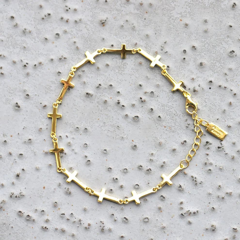 Cross Link Bracelet | Allison Avery