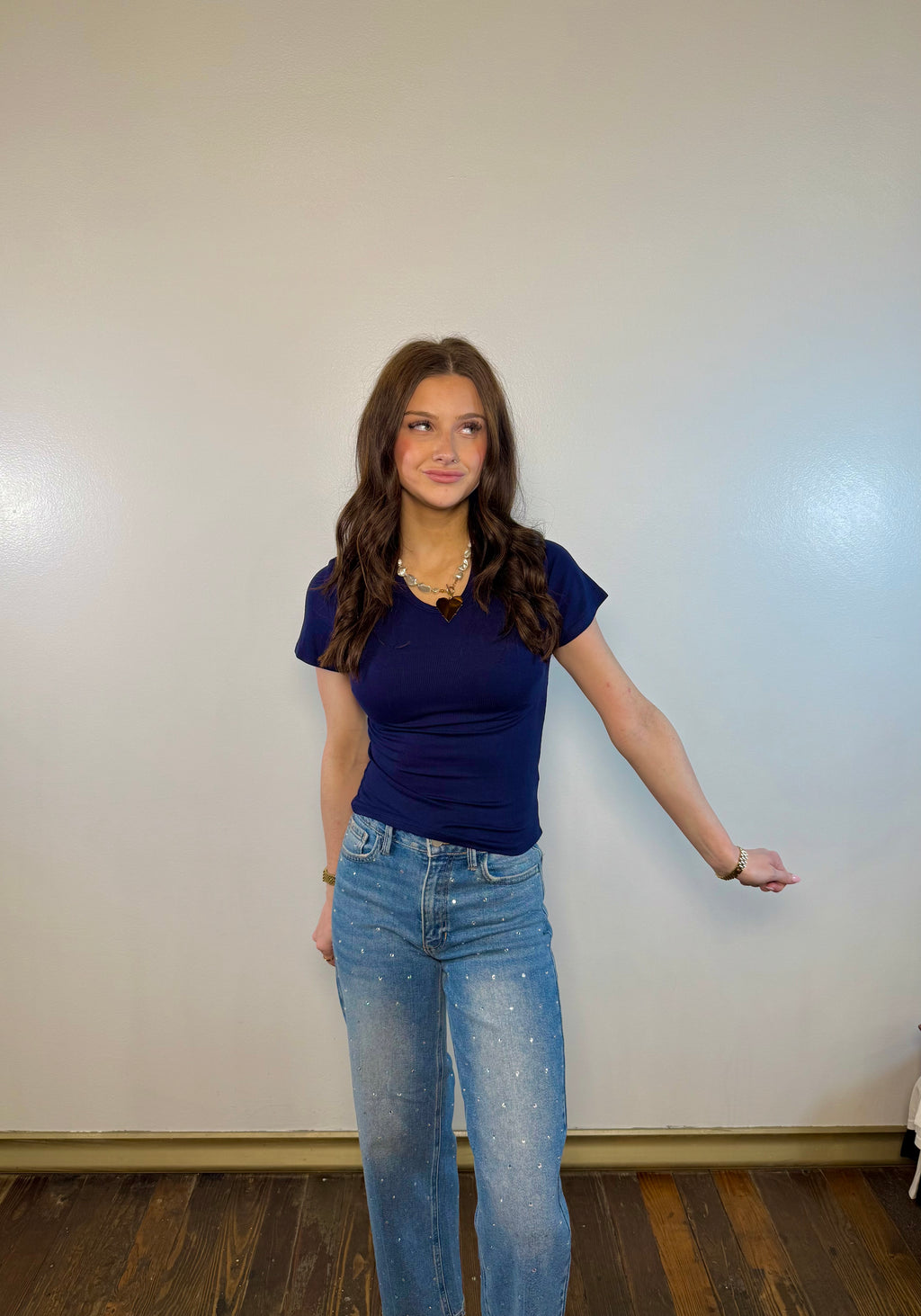 Ronan Fitted Crop Tee