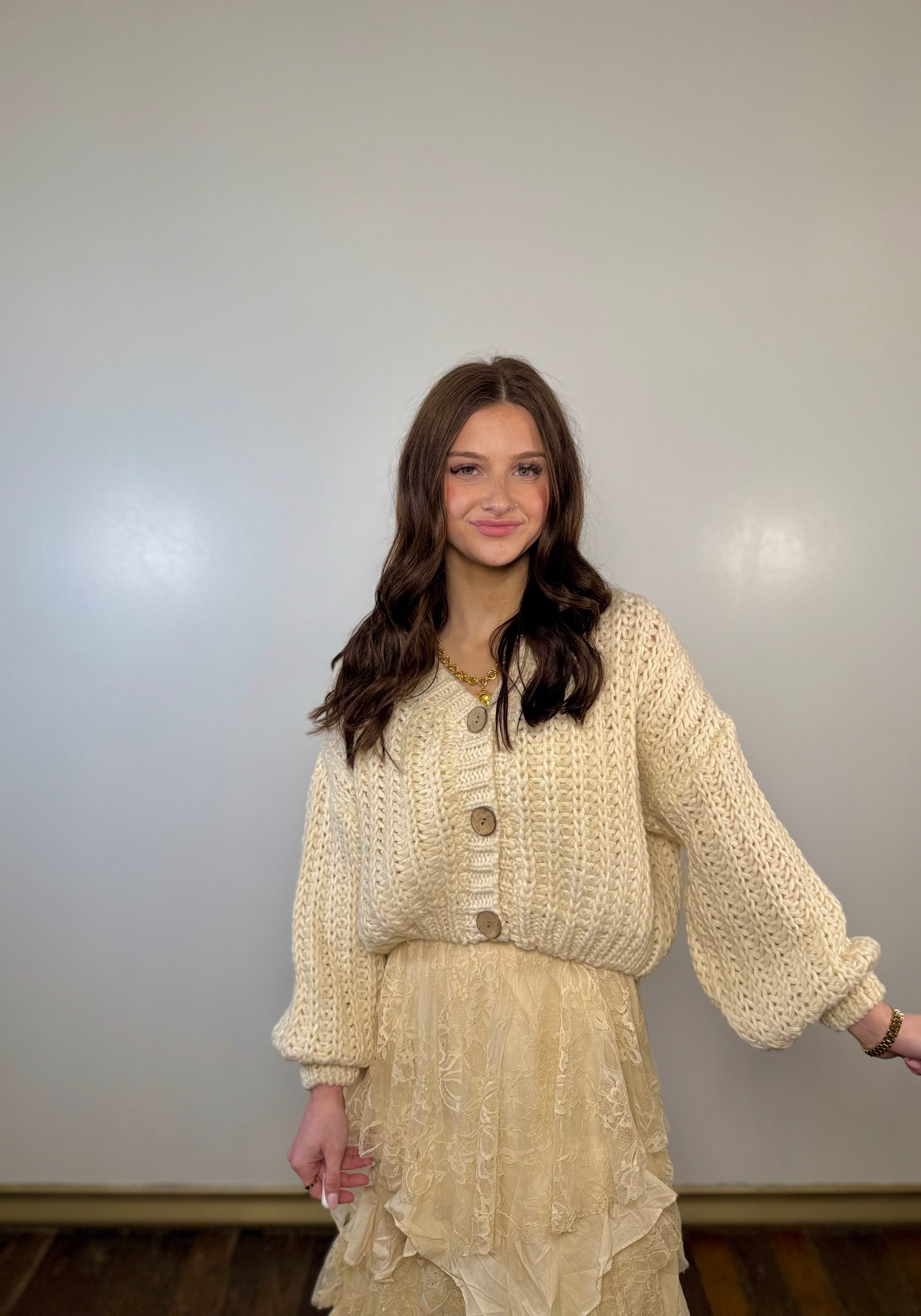 Countryside Stroll Chunky Knit Cardigan