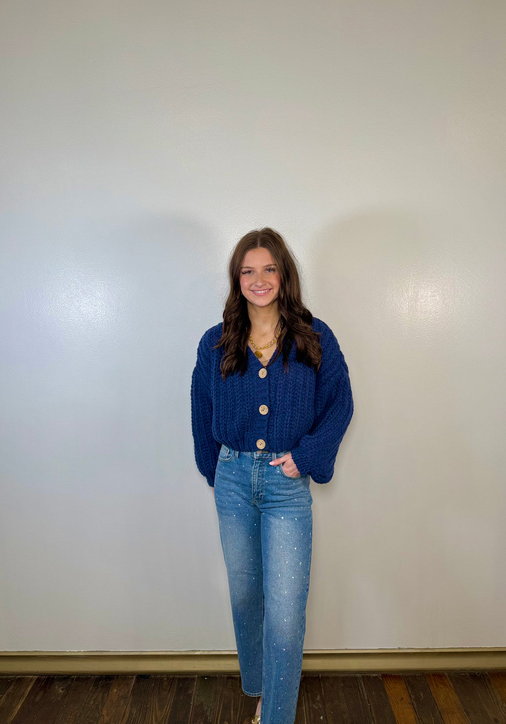 Countryside Stroll Chunky Knit Cardigan