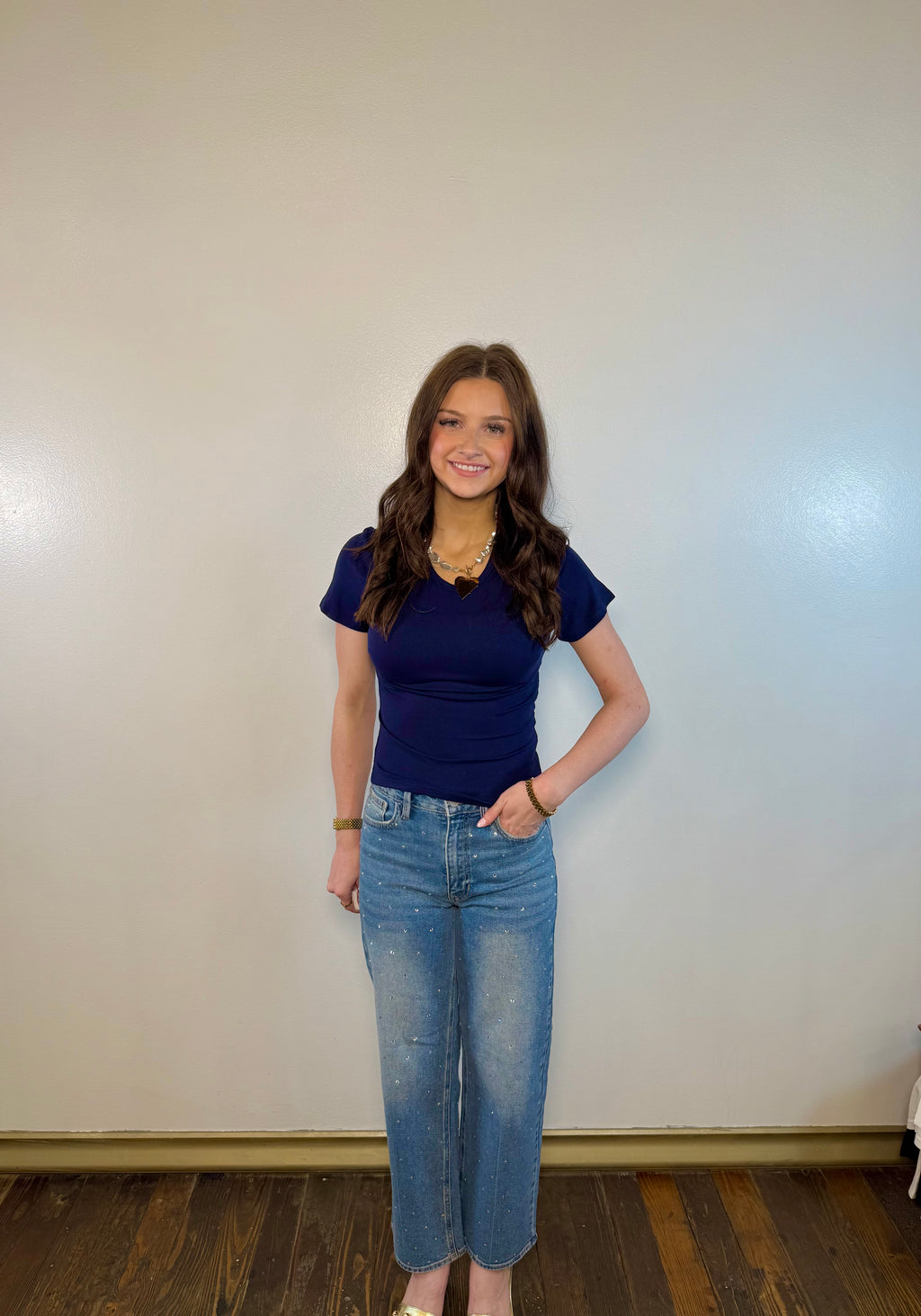 Ronan Fitted Crop Tee