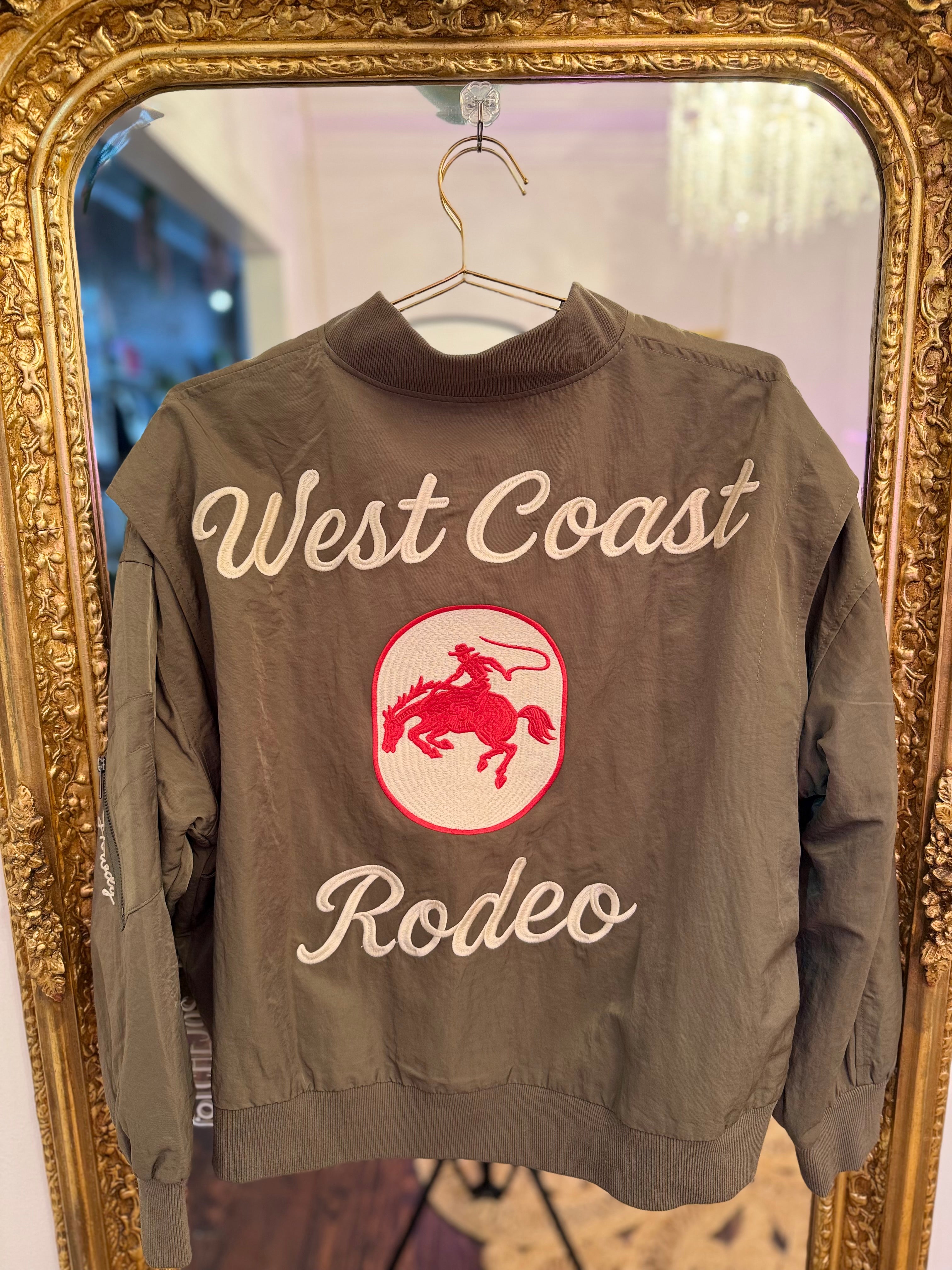 West Coast Rodeo Bomber Jacket | PLUS SIZE AVAILABLE