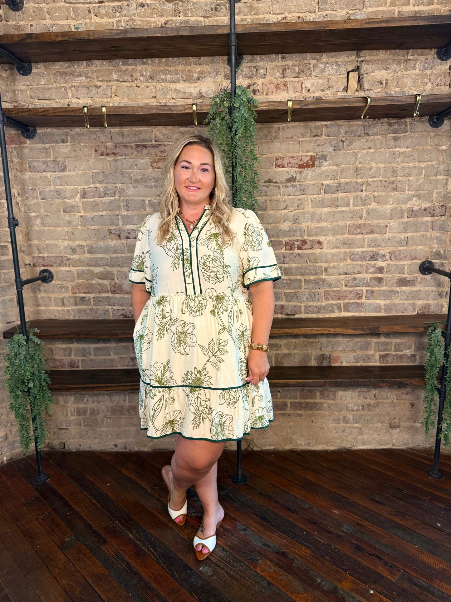 PLUS SIZE | Nana Floral Midi