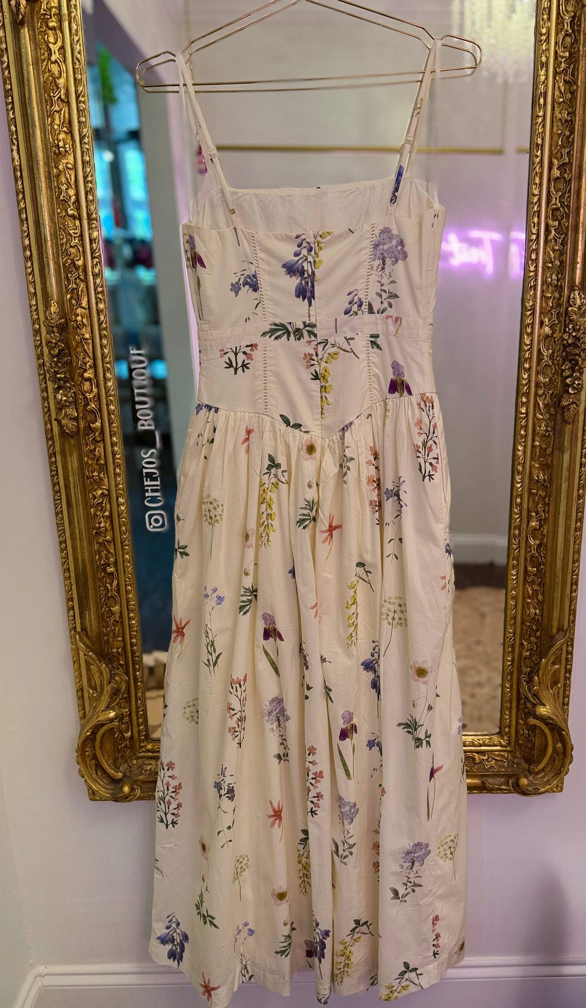 Dreamy Low-Waist Cami Maxi Dress