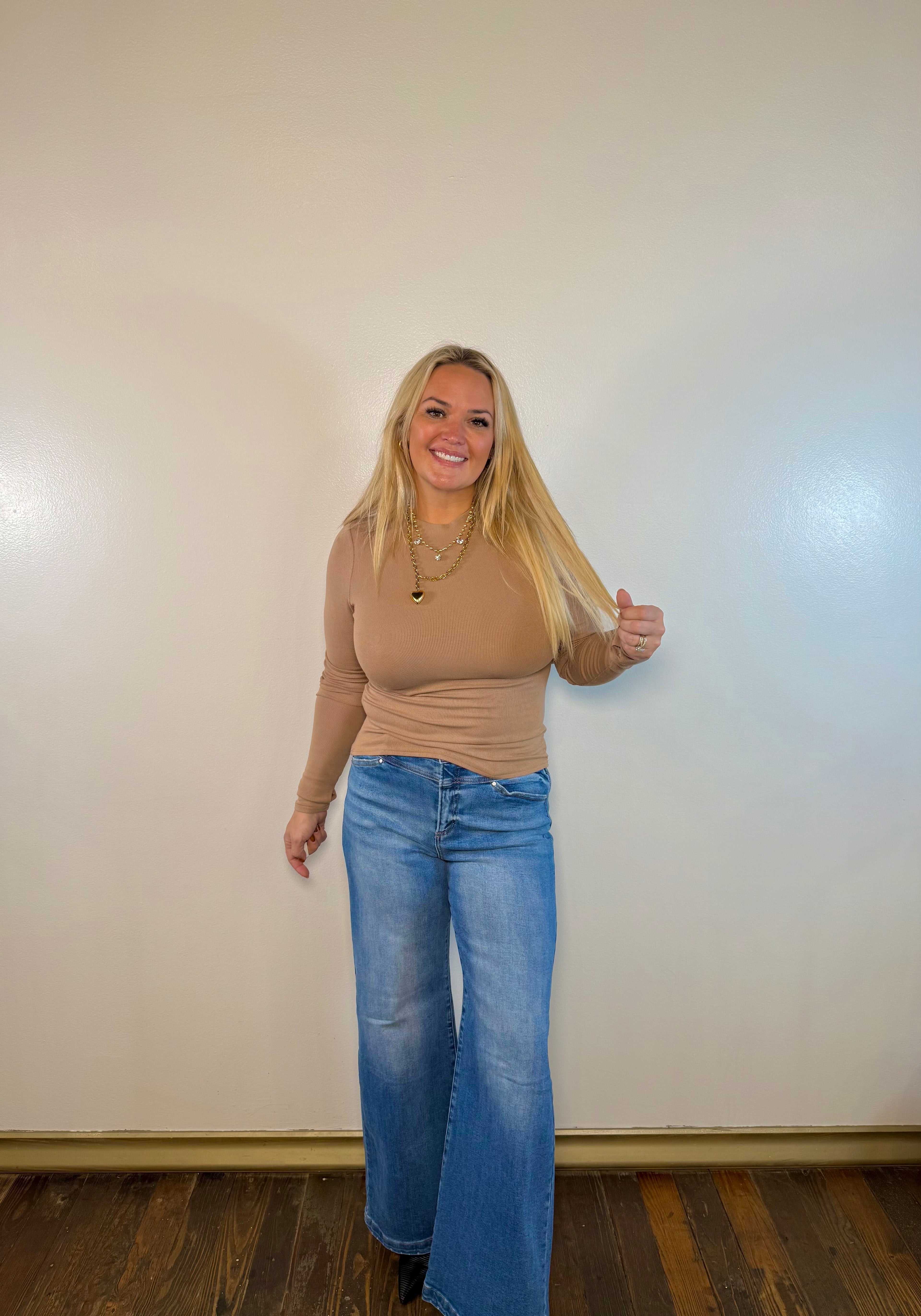 Ronan Mock Neck Top