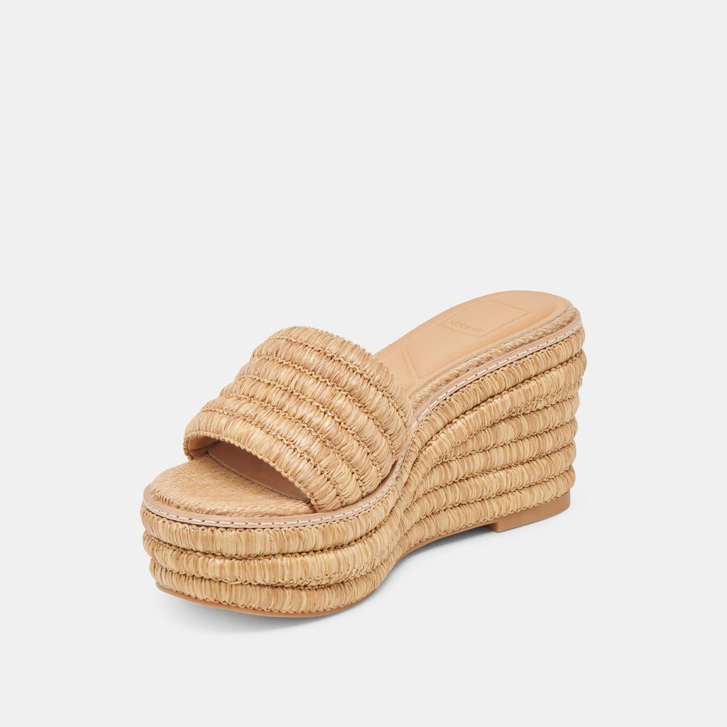 Throne Raffia Wedges