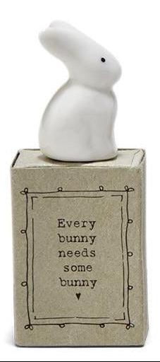 Sweet Sentiment Matchbox Porcelain Animal