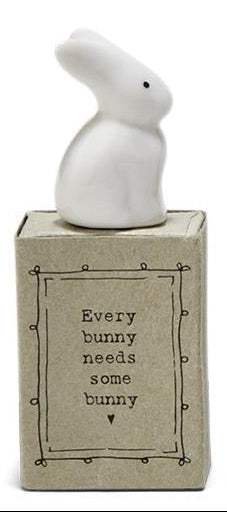 Sweet Sentiment Matchbox Porcelain Animal
