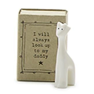 Lovely Animal Porcelain Matchbox Sculpture