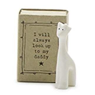 Lovely Animal Porcelain Matchbox Sculpture