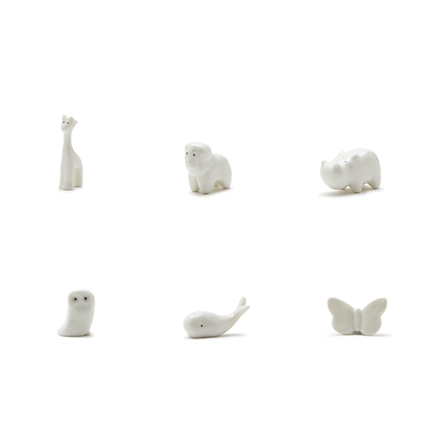 Lovely Animal Porcelain Matchbox Sculpture