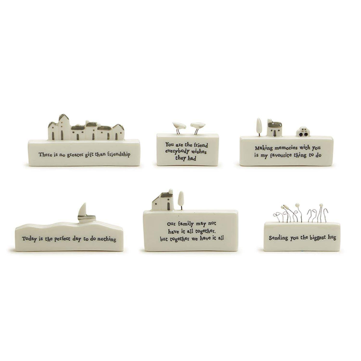 June's Heartfelt Words Decorative Block