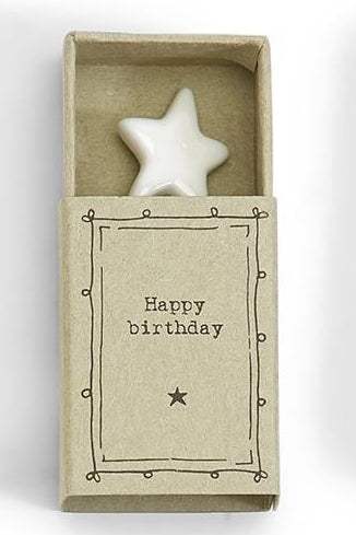 Sweet Wishes Matchbox Porcelain Sculptures