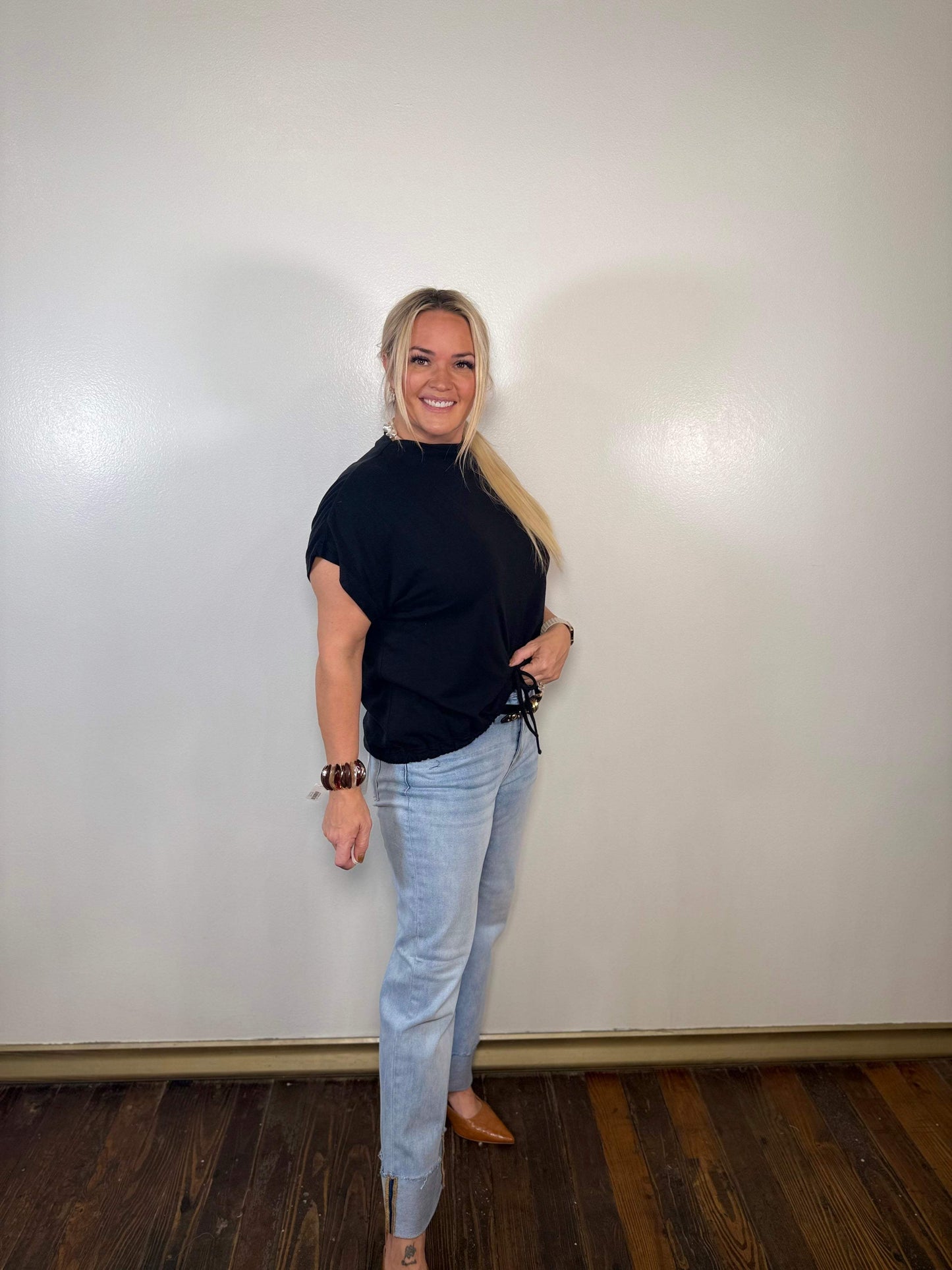 Avianna Drawstring Waist Blouse