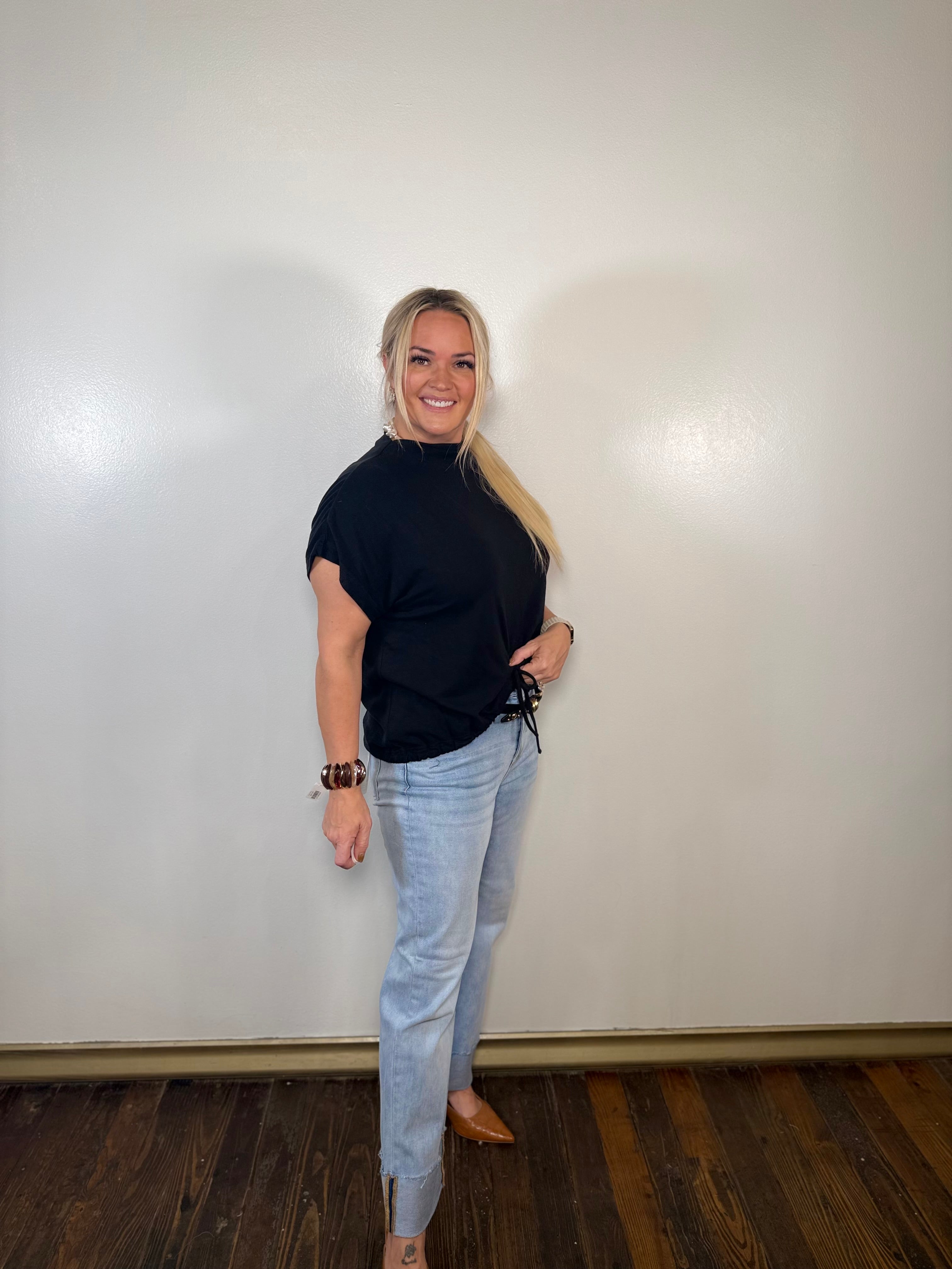 Avianna Drawstring Waist Blouse